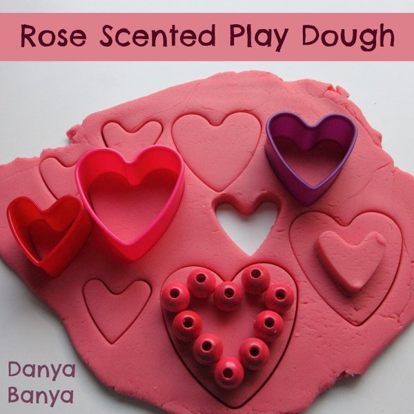 Rose Scented Play Dough