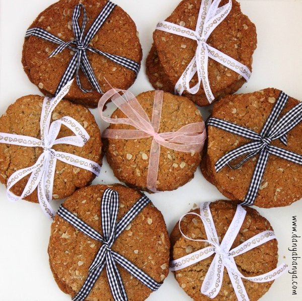 Wholemeal Anzac Biscuits for Bake Sales