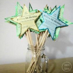 Fairy Wand Party Invitations