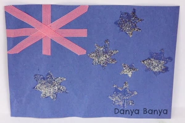 Australian Flag Craft for Kids – Danya