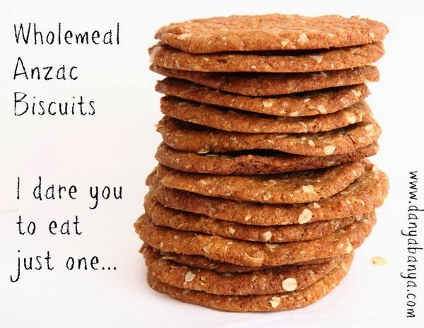 Wholemeal Anzac Biscuits